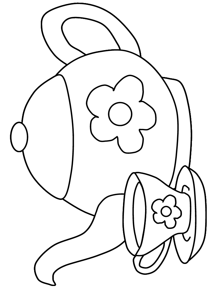 Printable Alice Cartoons Coloring Page