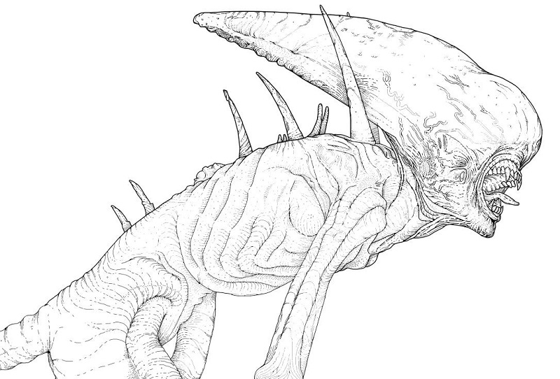 Alien Covenant Coloring Pages