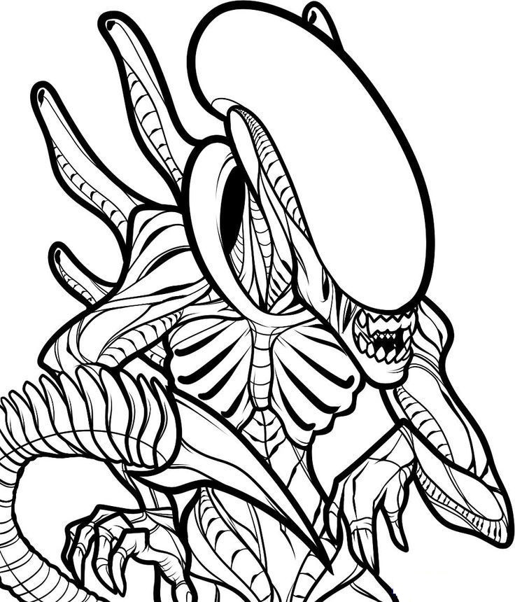Alien Movie Coloring Pages