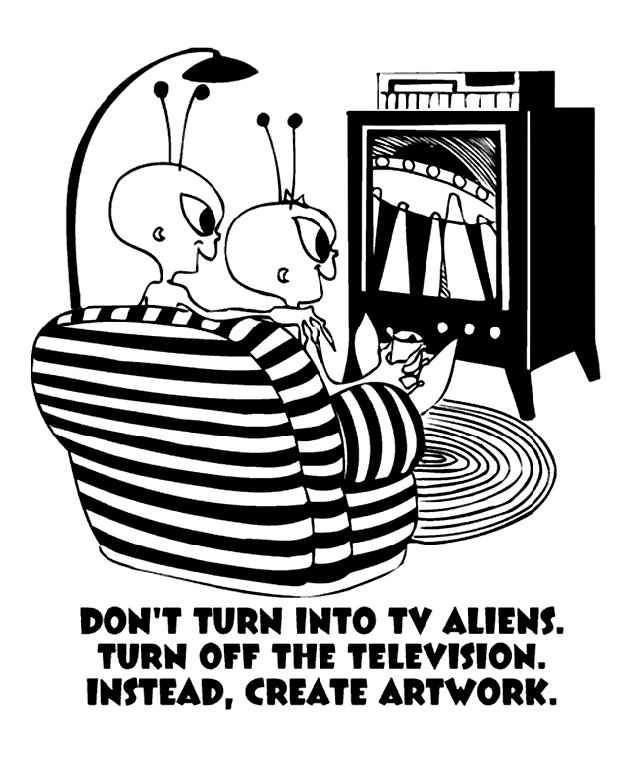 Alien Tv Coloring Pages