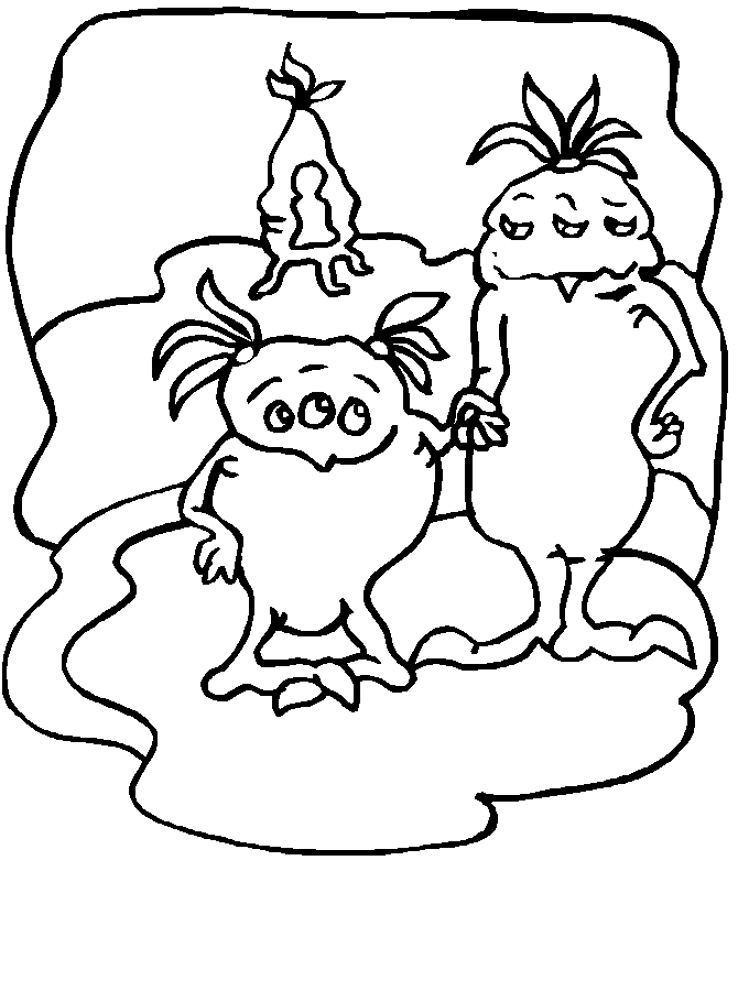 Alien5 Space Coloring Pages