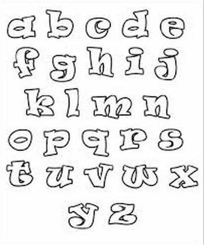 alphabet printable coloring page