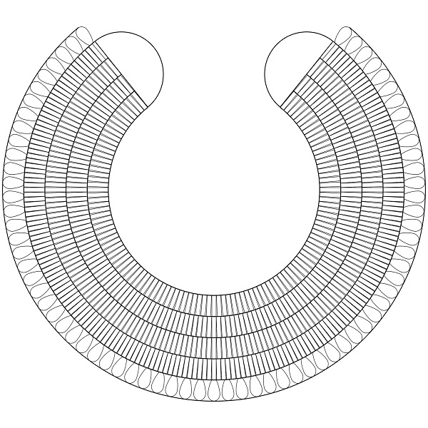 Ancient Egypt Jewelry Coloring Pages