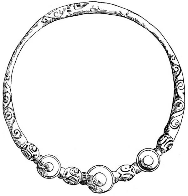 Ancient Greece Jewelry Coloring Pages for Kids