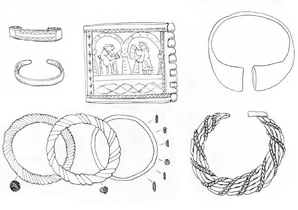 Ancient Greece Jewelry Coloring Pages