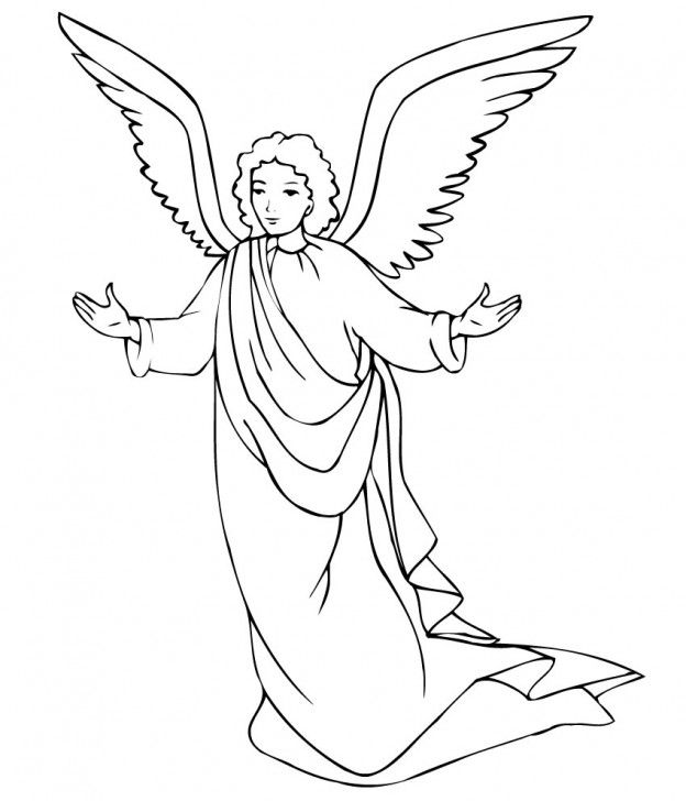 Angel Coloring Pages