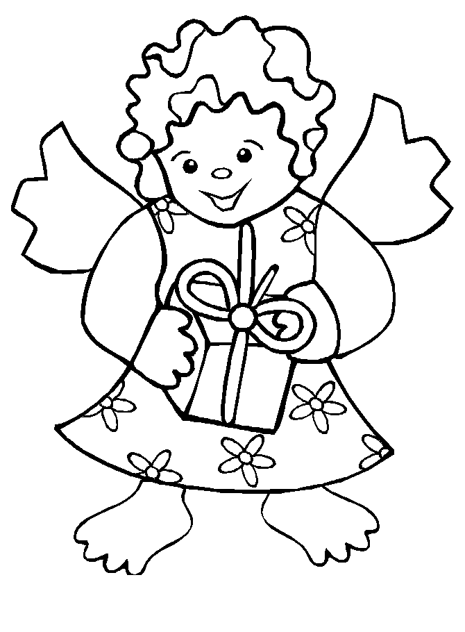 Angel Bible Color Pages For Kids