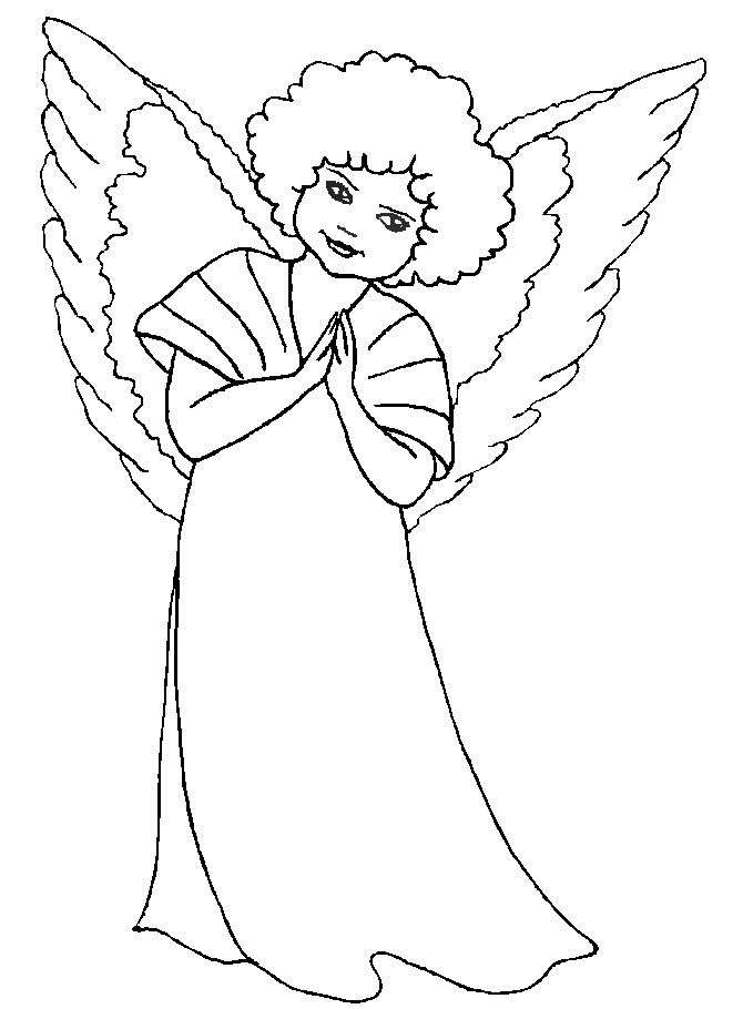 Angel Bible Color Pages Free