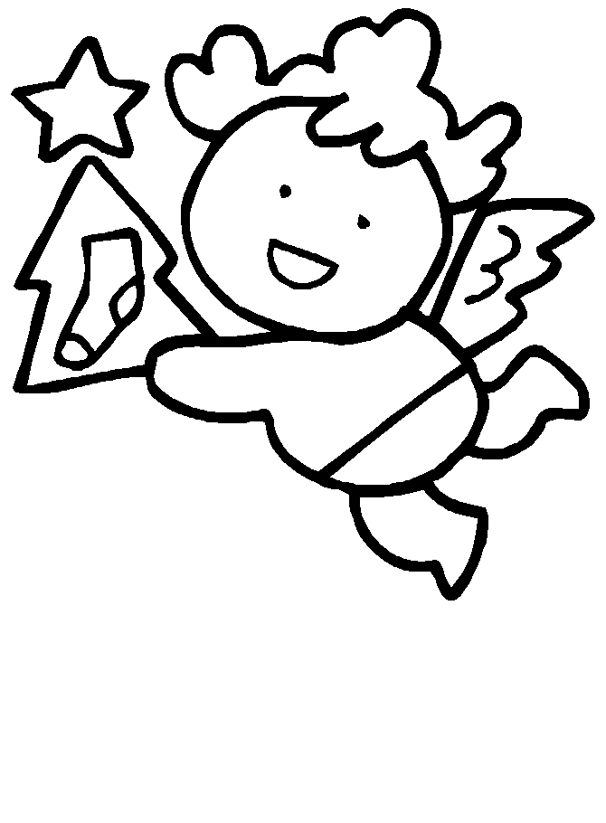 Angel Bible Coloring Pages