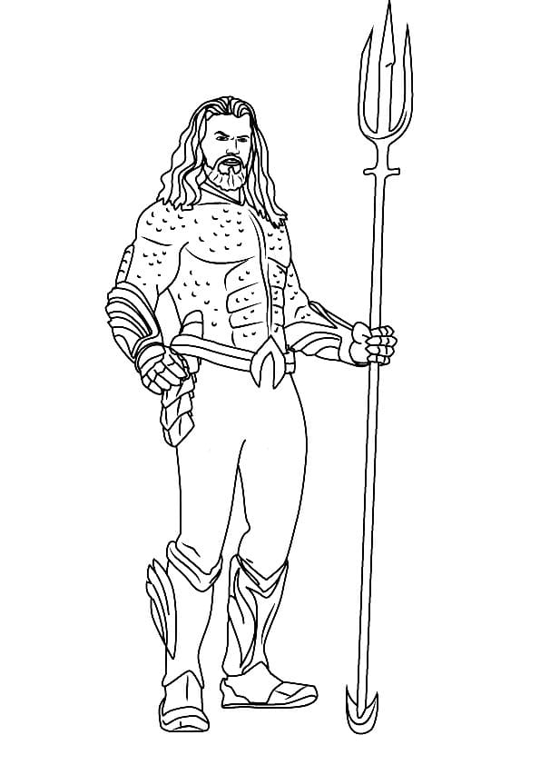 Aquaman Movie Coloring Pages