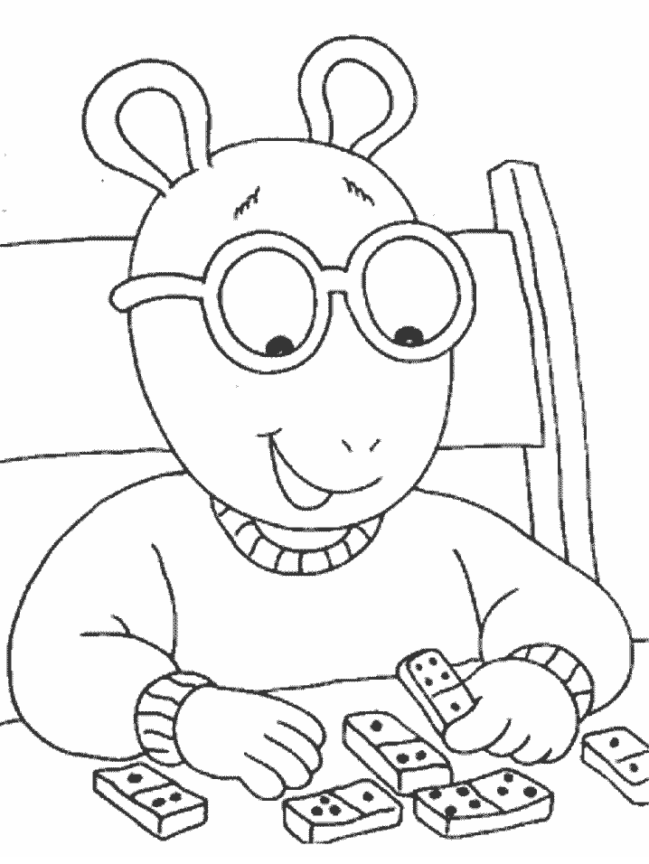 Arthur Cartoons Coloring Pages