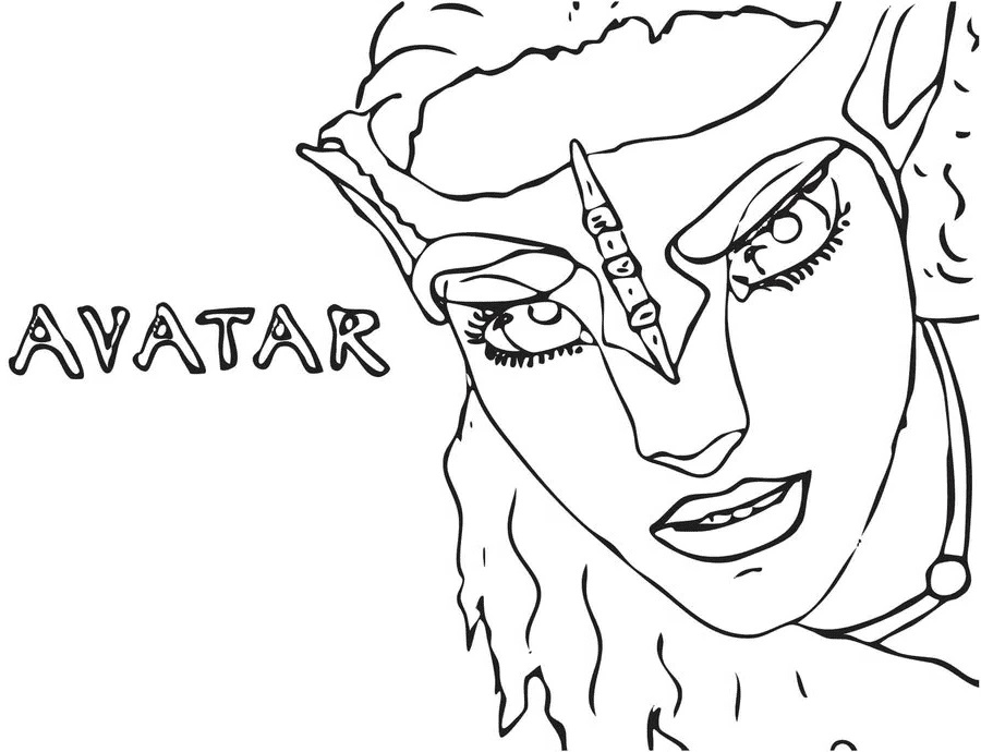 Avatar the Movie Coloring Pages