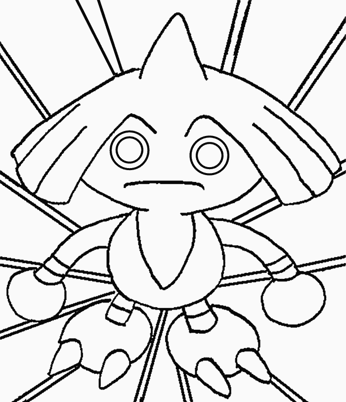 Hitmontop Coloring Pages