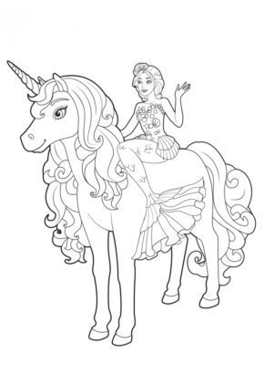 barbie majesty horse coloring pages