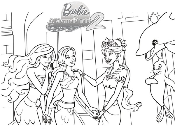 Barbie Movie Coloring Pages