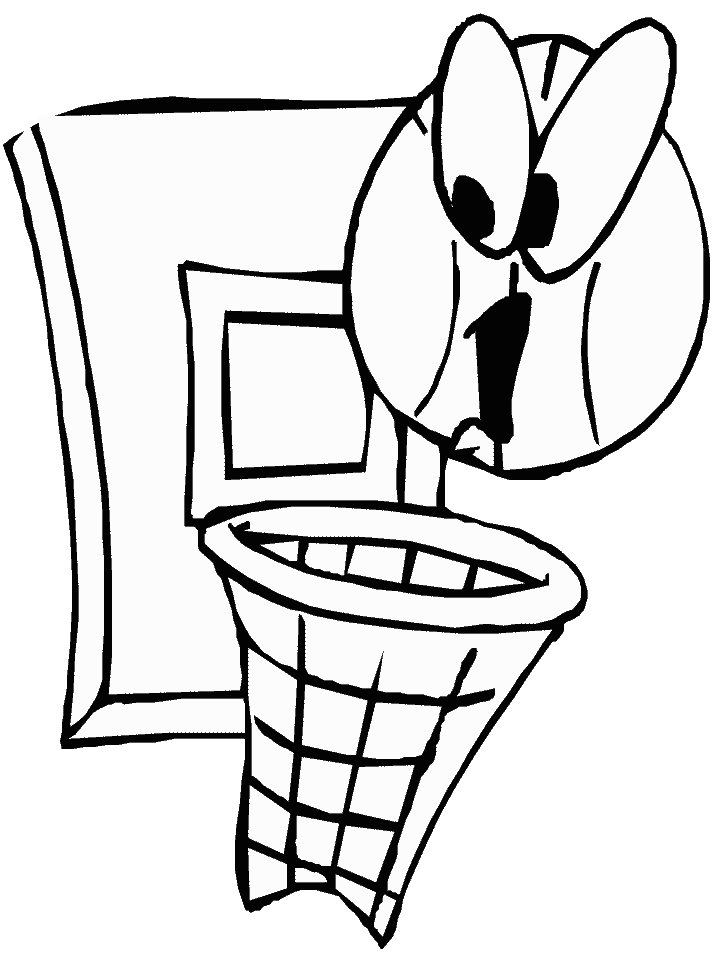 Basketball Coloring Pages