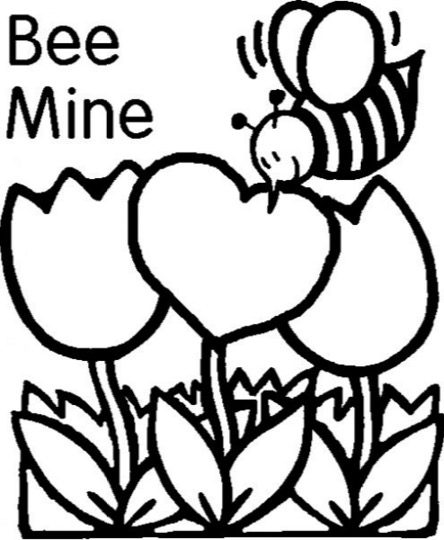 Be Mine Printable Valentines Day Card