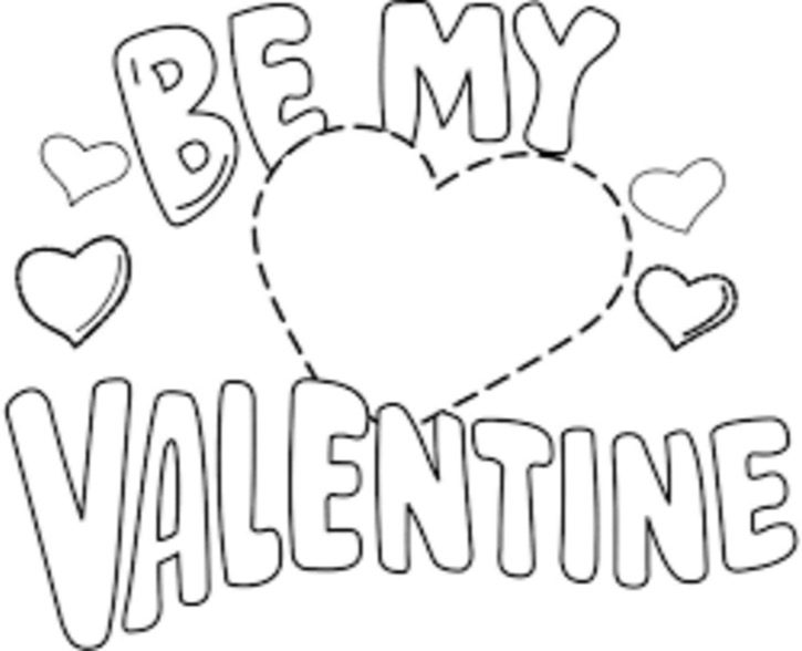 Be My Valentine Printable Coloring Book 6000 Coloring Pages 