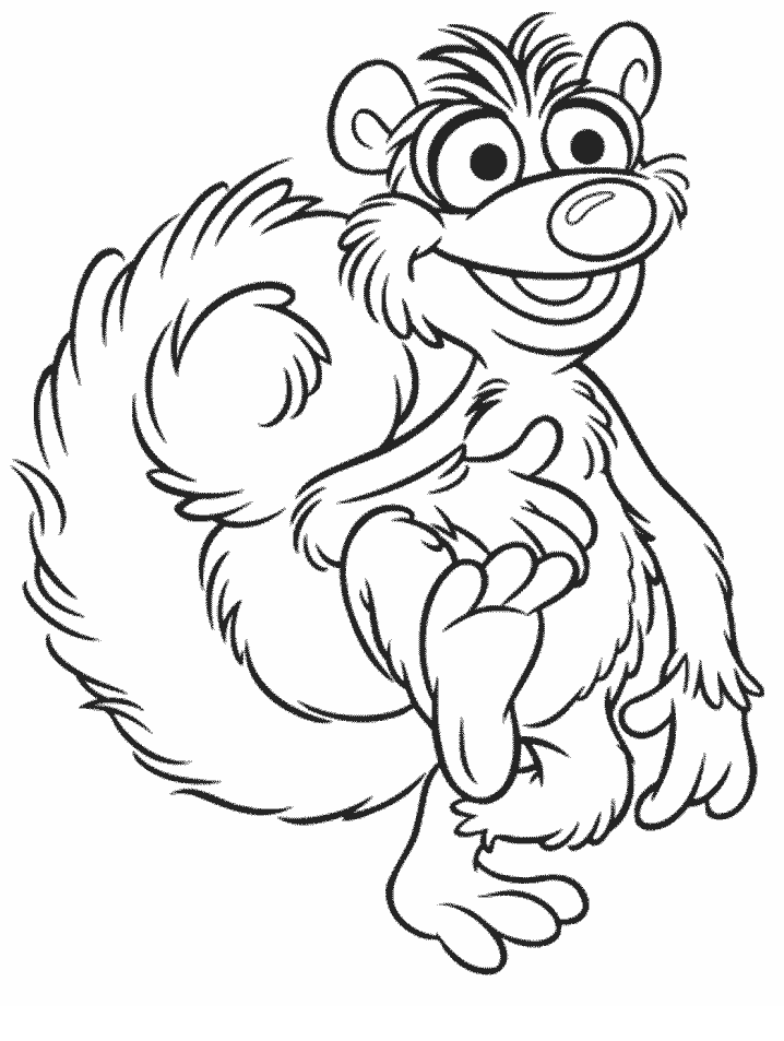 Bear Cartoons Coloring Page