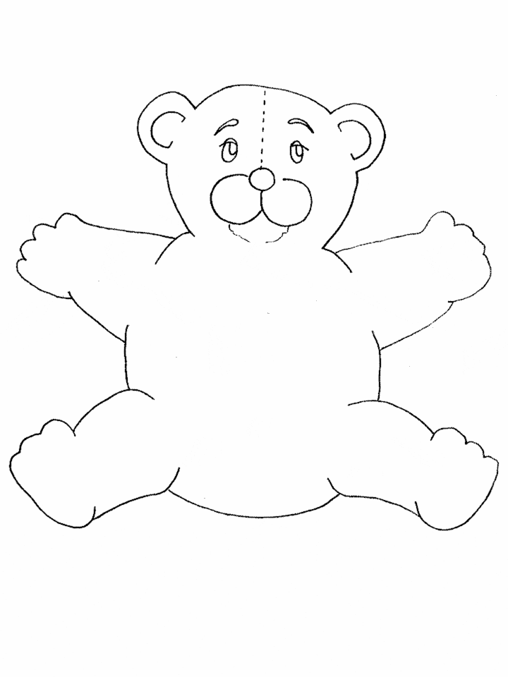 Free Bears Coloring Pages