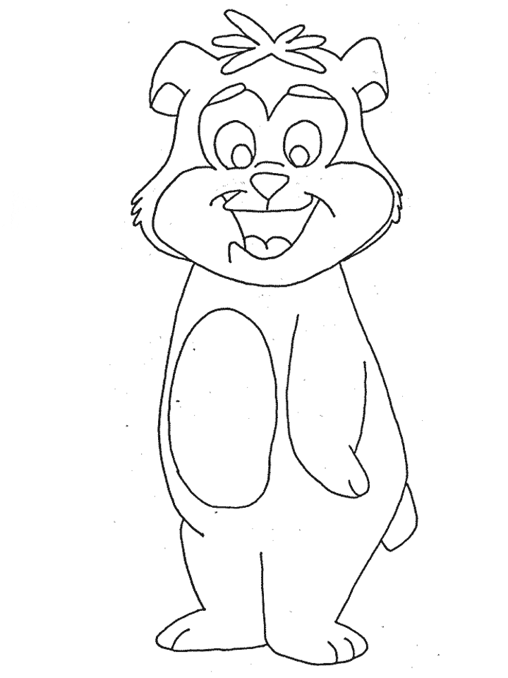 Bears Cub Coloring Pages