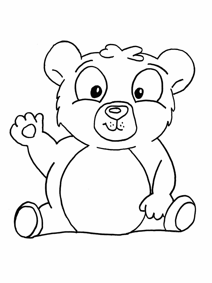 Cute Cub Coloring Pages