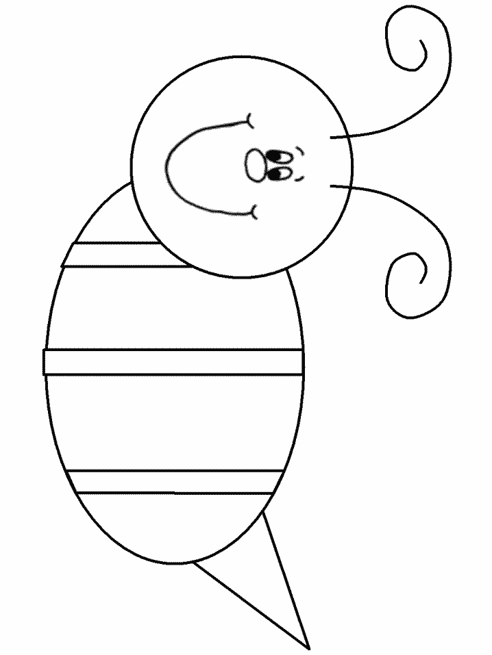 Bees Coloring Pages