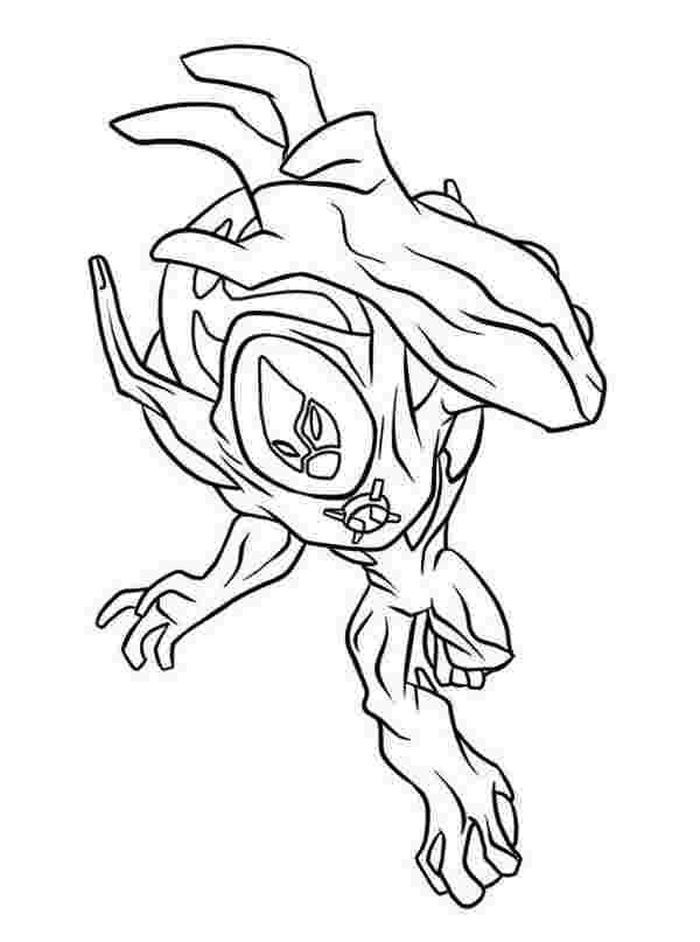 Ben 10 Alien Coloring Pages