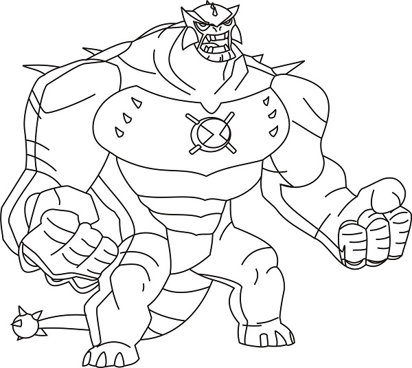 Ben 10 Ultimate Alien Coloring Pages to Print