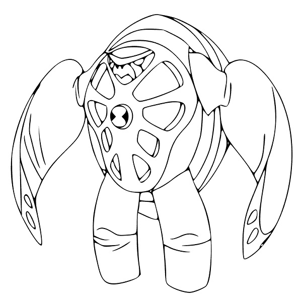 Ben 10 Ultimate Alien Coloring Pages