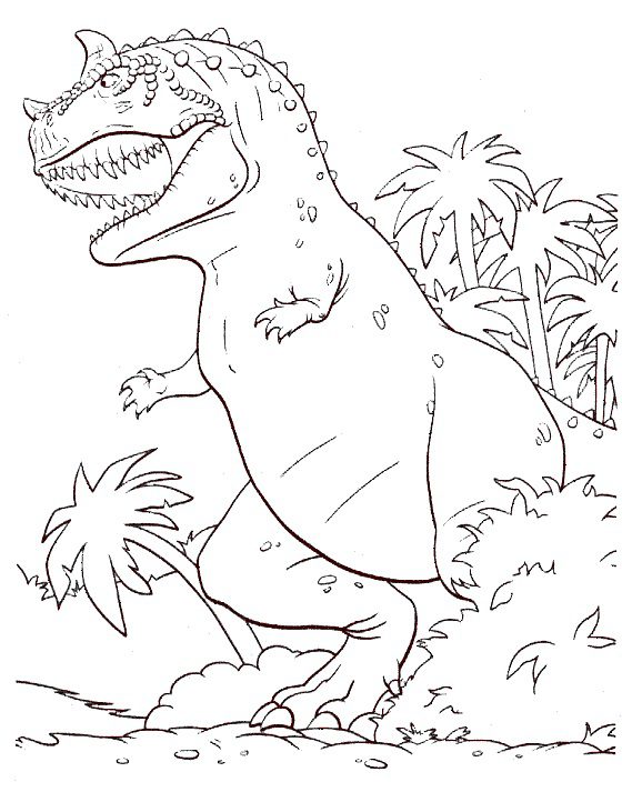 big dinosaur coloring pages