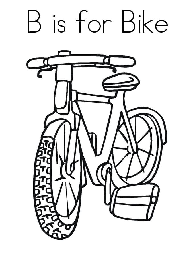 Bike Coloring Pages Print
