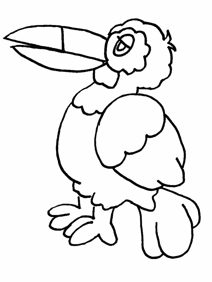 Dodo Bird Coloring Page