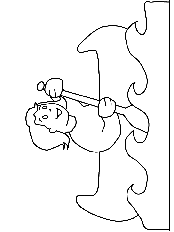 Paddling Boat Coloring Pages