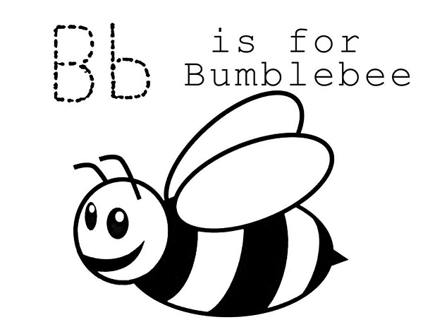 Bumblebee Insect Coloring Page