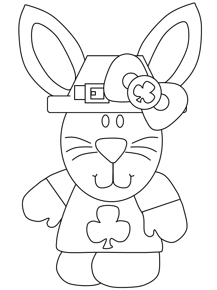 Bunny Patrick Coloring Pages