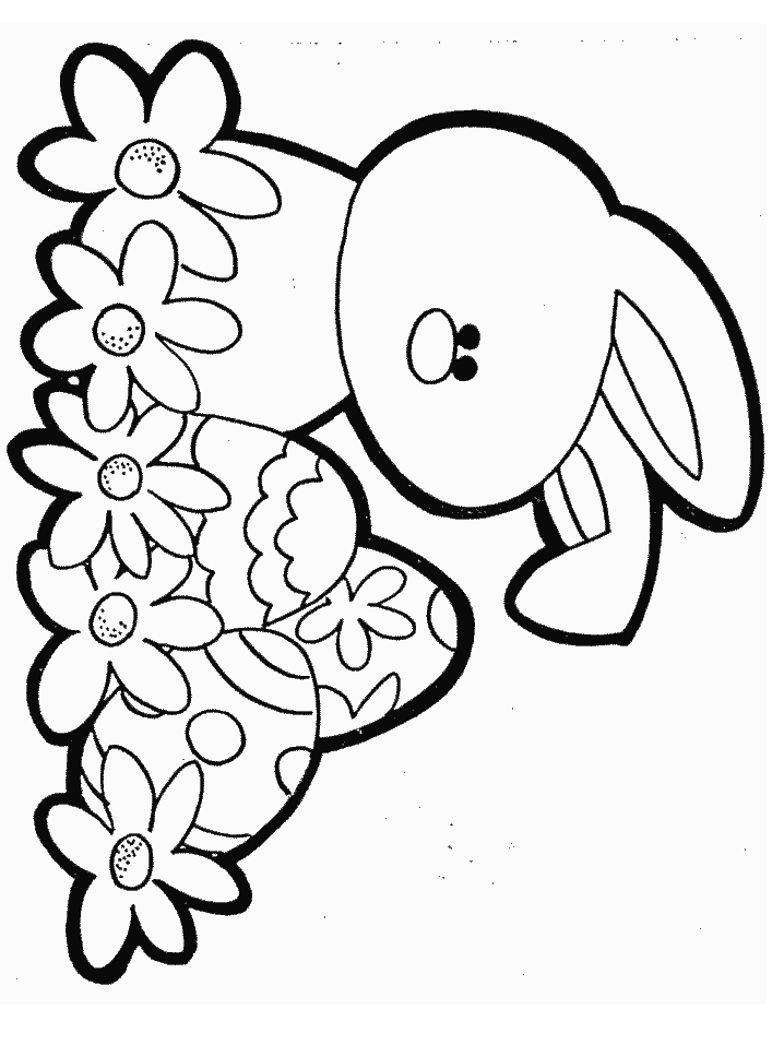 Bunny Coloring Pages Free