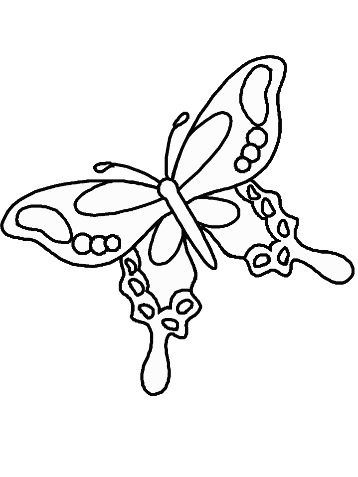 Butterfly Coloring Pages Free Printable