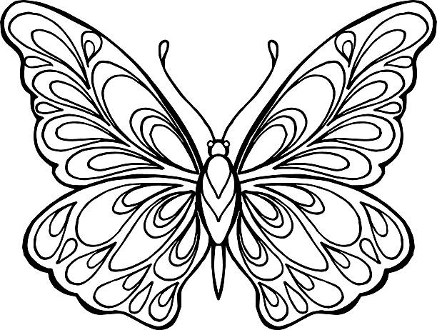 butterfly coloring pages printable free