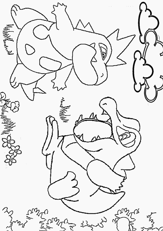 Pokemon Coloring Page Printable