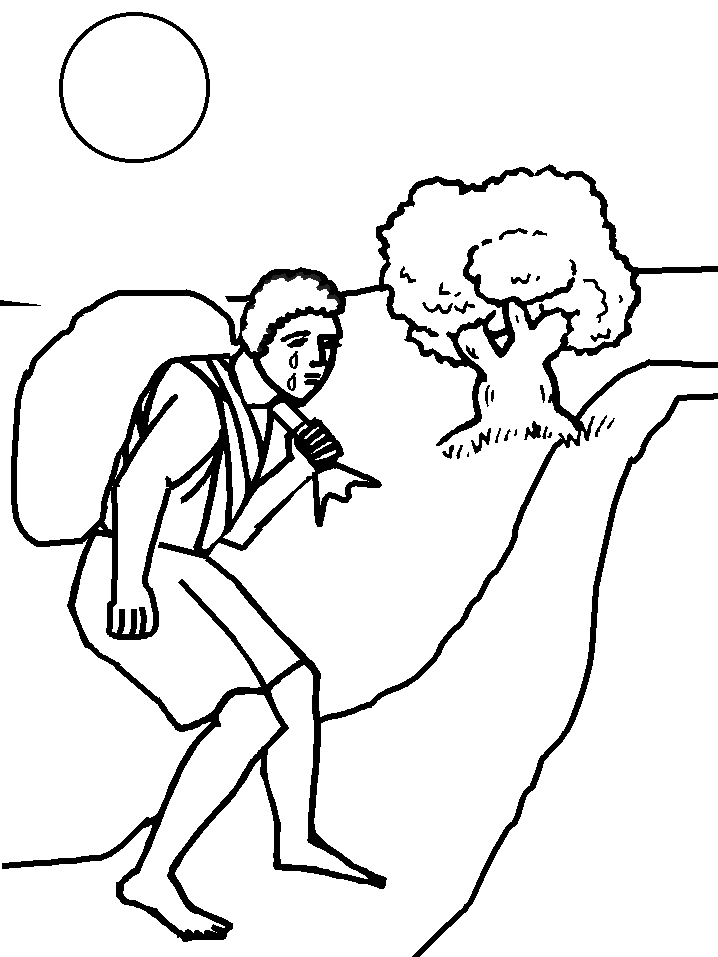 Free Cain And Abel Bible Coloring Pages