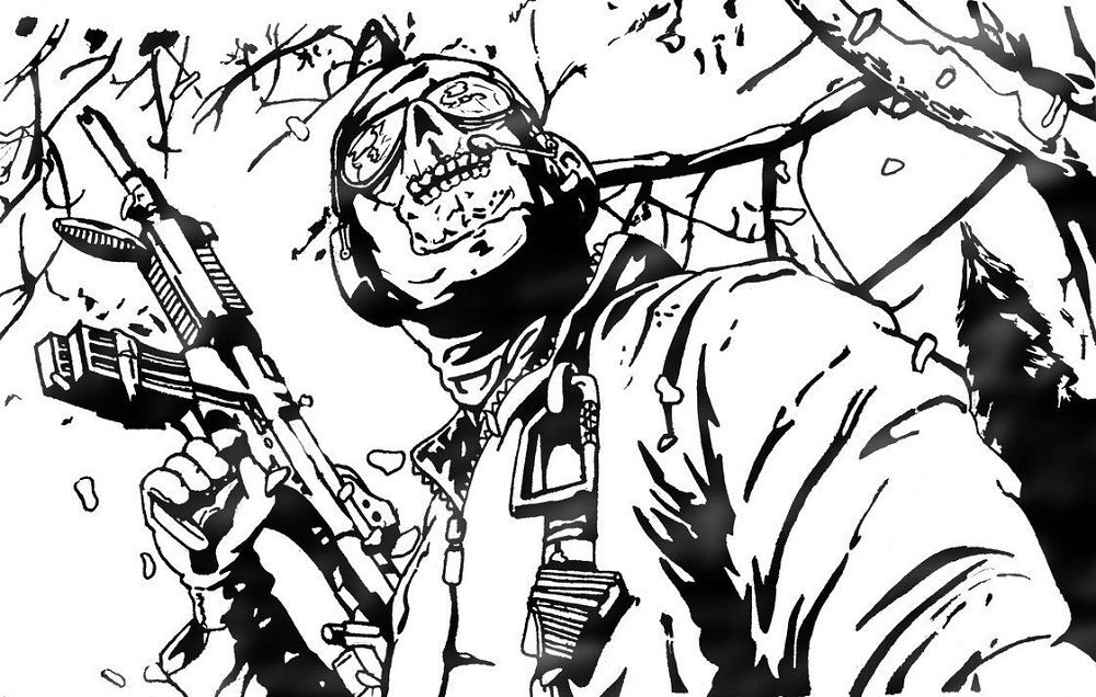call of duty infinite warfare zombie coloring pages