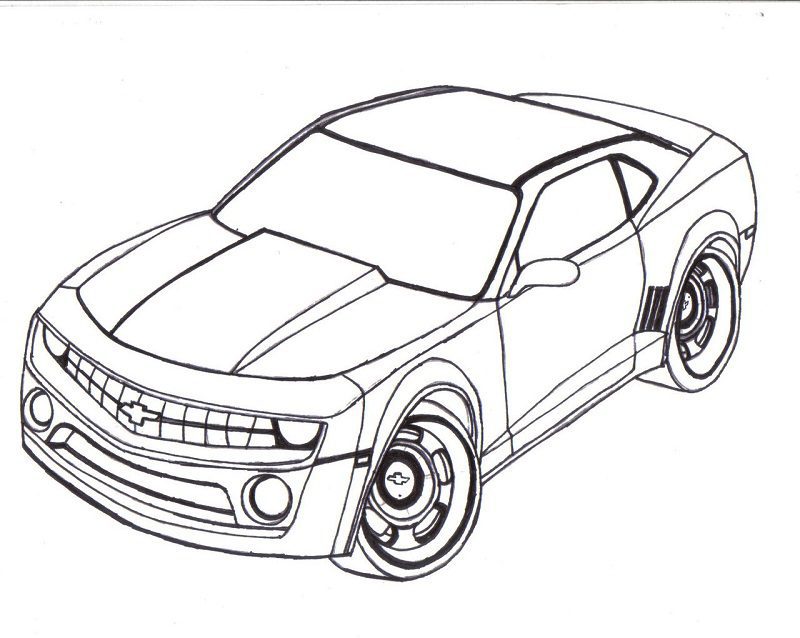 car coloring pages printable