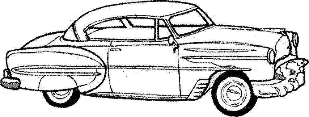 car printable coloring pages
