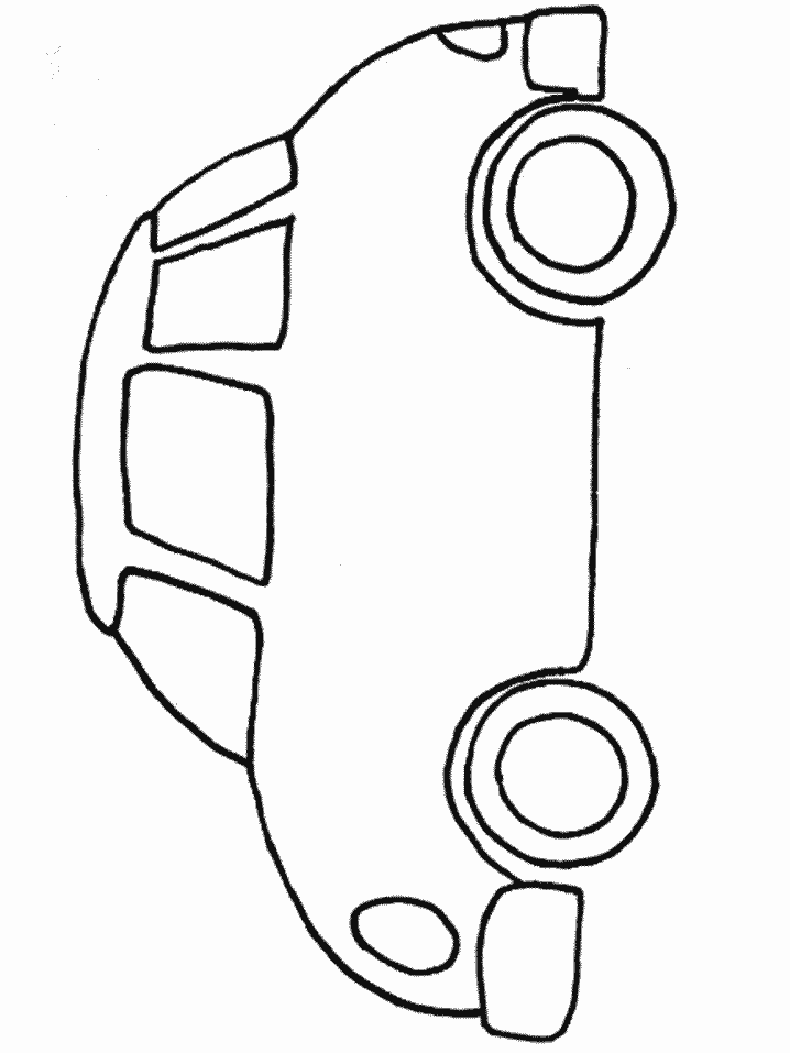 Car Volkswagen Coloring Pages