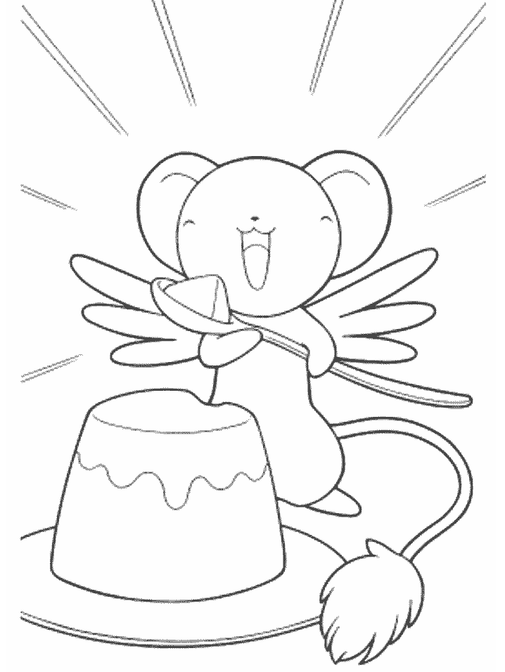 Cardcaptors Cartoons Coloring Page