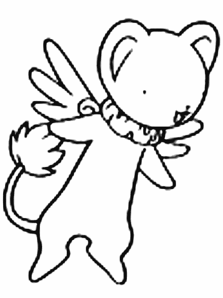 Cardcaptors Cartoons Coloring Pages Printable