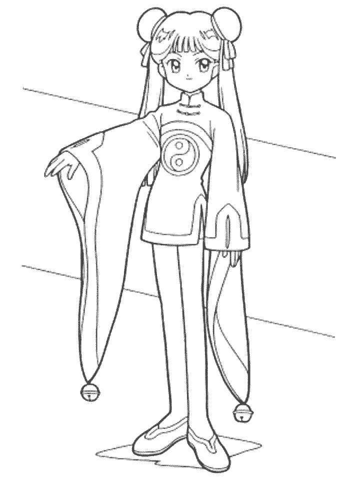 Cardcaptors 37 Cartoons Coloring Pages