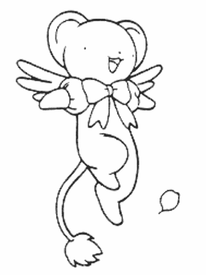 Cardcaptors Cartoons Coloring Pages Printable Free