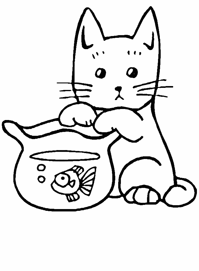 Cats Coloring Pages